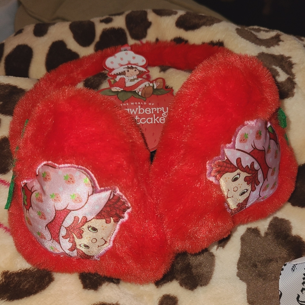 Strawberry Shortcake Earmuffs π - Picture 3 of 6